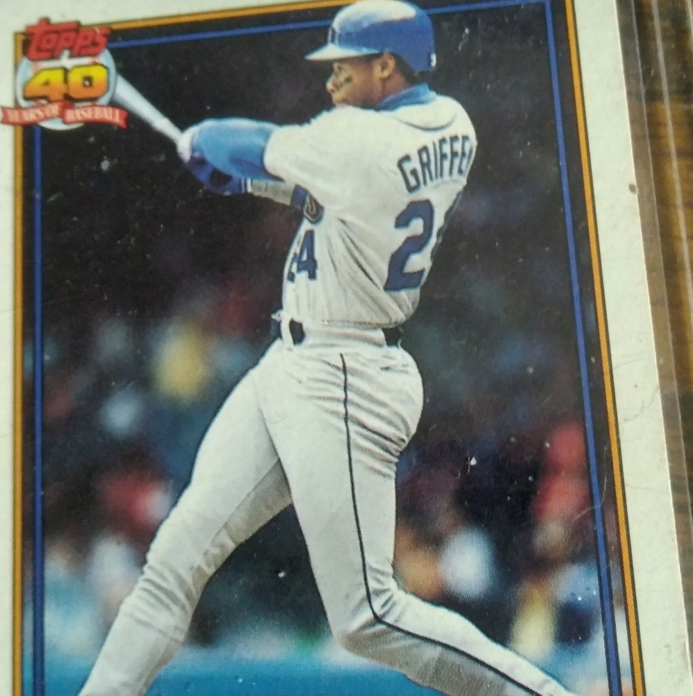 Ken Griffey jr. Card 1990